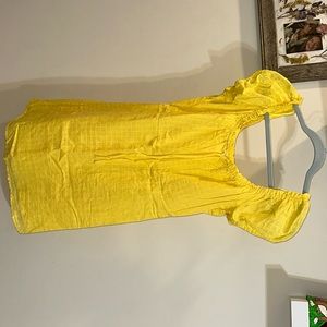 Yellow sun dress